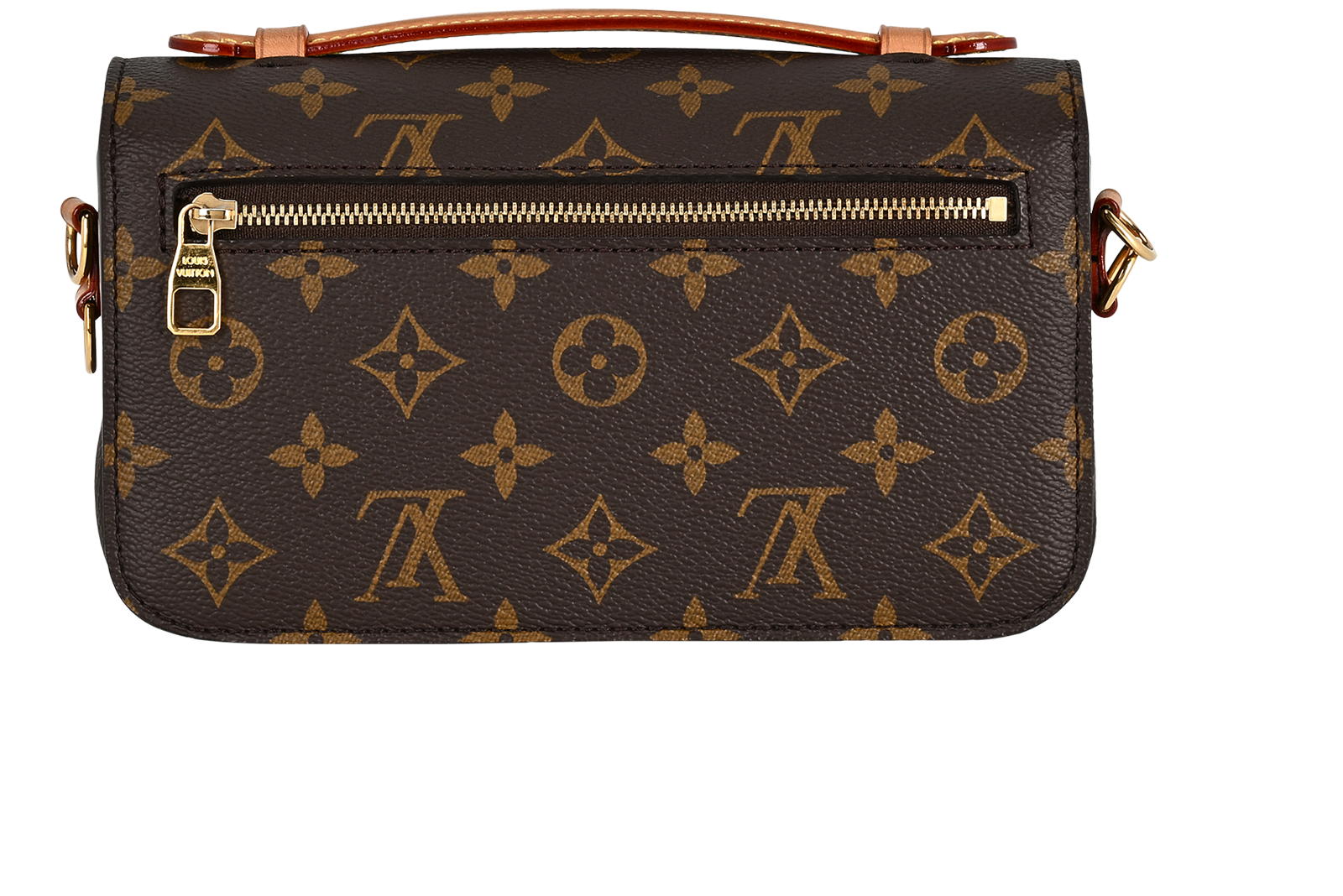 Pochette Métis East West Bag, &pound;1,400, Handbags, Brown/Tan, Canvas/Leather, Back view